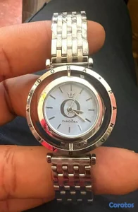 Reloj Pandora caja y brazalette ac/inox resisente 