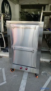 Horno de 2 puertas 8 bandejas 
