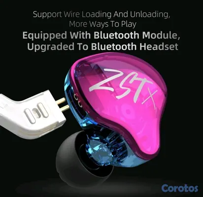 accesorios para electronica - KZ ZST X auricular profesional / músicos, cantantes, Gamers, DJs / EN OFERTA 8