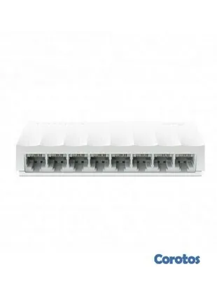 accesorios para electronica - Switch de escritorio TP-Link de 8 puertos 10/100Mbps LS1008 3