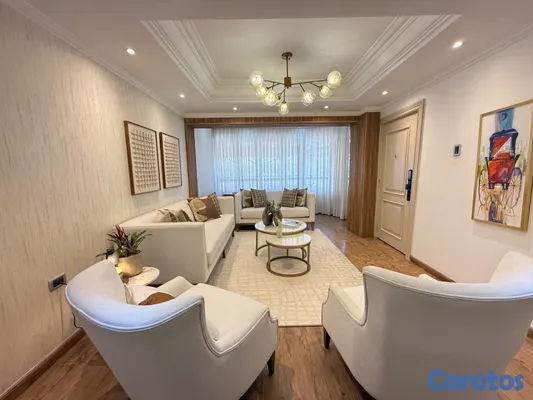 apartamentos - Amueblado de tres habitaciones -estudio - doa cocina - piso alto - US  3