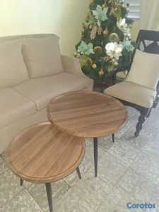 Juego de dos mesas de centro 