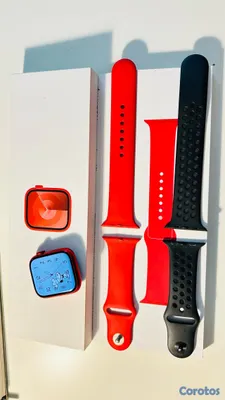 otros electronicos - Apple Watch ROJO serie 9 limited edition, en Punta Cana  9