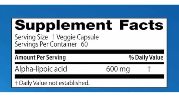 Salud y Equipamiento Médico - Doctor's Best Ácidoalfa Lipoico - - Unidad A $2665 2