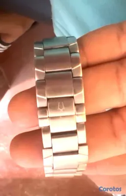 joyas, relojes y accesorios - Reloj Bulova cuarzo japonésAc/Inox fechero Usado 2