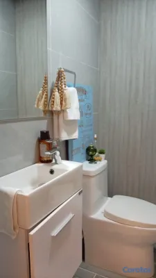 apartamentos - vendo amuebaldo la Julia una habitación 1.5 baños parqueo área de lavado  4