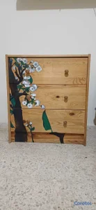 Gavetero IKEA Rast en Pino, personalizado, pintado