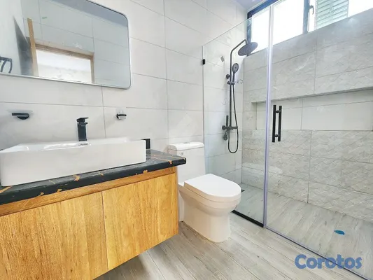apartamentos - APARTAMENTO RENTA CON PATIO PROXIMO AL HOMS STGO. 10