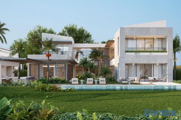 casas vacacionales y villas - venta de Villa de lujo en cap cana República Dominicana con piscina  5