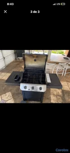 BBQ char-broil usado cómodo y moderno 