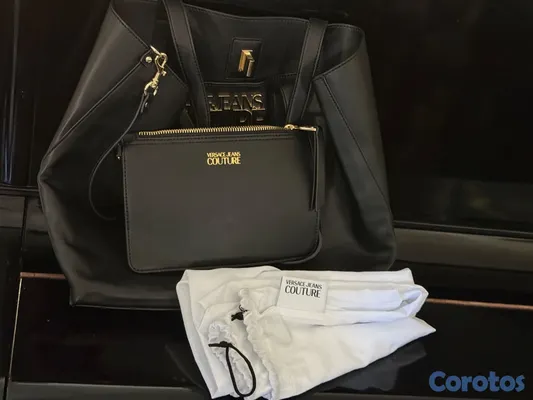 carteras y maletas - CARTERA VERSACE JEAN COUTURE NUEVA TRAÍDA DE ESPAÑ 3