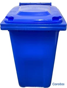 zafacón, contenedor de basura de 240 litros unicol