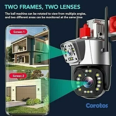 camaras y audio - CAMARA WIFI DE EXTERIOR TIPO DOMO 360 Ai SMART CAMERA 8021-16004 3