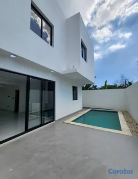 casas vacacionales y villas - Casa en Brisa Oriental, SDE – Diseño moderno, ampl