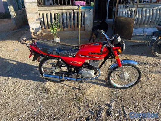 motores y pasolas - motor suzuki  ax100 rojo 2022 2