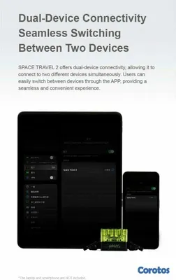 camaras y audio - Moondrop Space Travel 2 TWS Earbuds Bluetooth 6.0 7