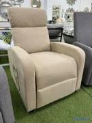 muebles y colchones - *Sillón Reclinable*

Reclinable 
Gris y crema
3 Meses de garantía 

