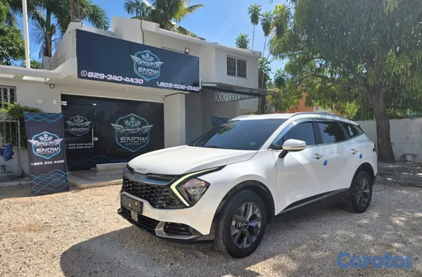 jeepetas y camionetas - KIA THE NEW SPORTAGE NOBLESSE EX 2022 BLANCO GASOLINA 10
