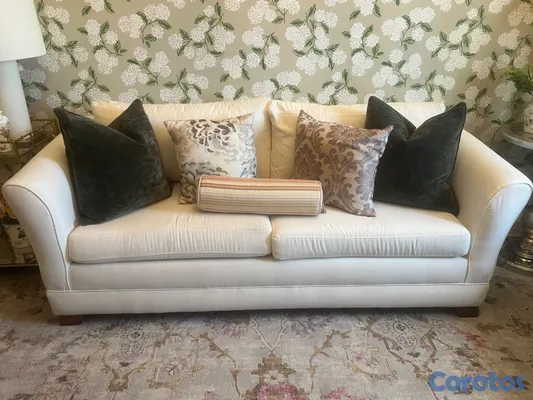 muebles y colchones - Sofá de 3 Plazas – Elegante  2