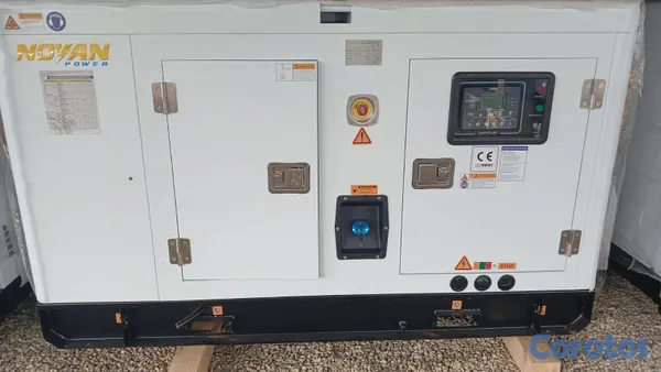 plantas e inversores - Planta eléctrica 20KW con transfer automático super silenciosa 1800rpm 120/220 3