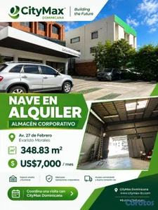 ALQUILER | ALMACÉN CORPORATIVO* 📍 Av. 27 de Febrer