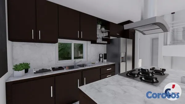 casas - Villas en venta de 3 habitaciones con diseño moder 14