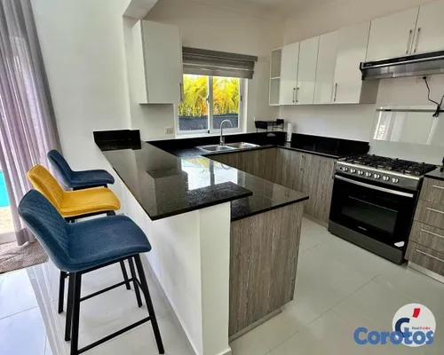 casas - Villa amueblada con piscina  Vista Cana · Ref 1512 13