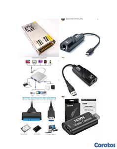 fuentes y adaptadores 