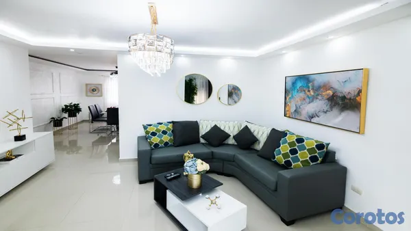 apartamentos - Apartamento amueblado en venta y alquiler en Autopista Duarte, Santiago. 8
