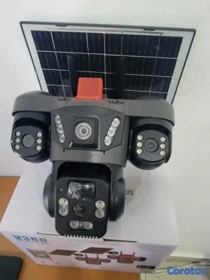camaras y audio - CAMARA WIFI DE EXTERIOR TIPO DOMO SOLAR AP-105  V3 4