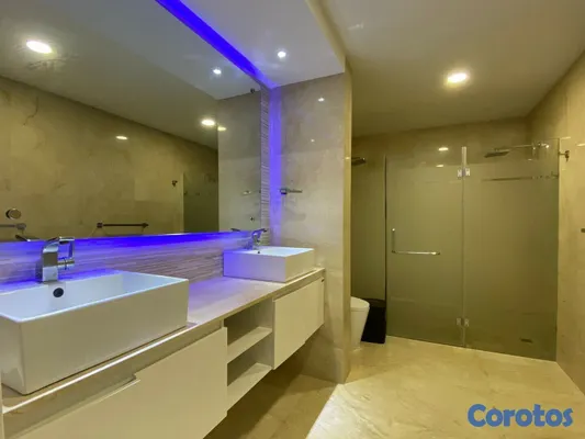 apartamentos - Amplio apartamento en piso alto con vista al mar en los más exclusivo Cacicazgos 9