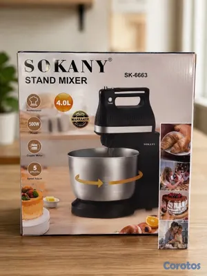 electrodomesticos - Lleva tus recetas al siguiente nivel con la Batidora de Pedestal SOKANY 4.0L! 2