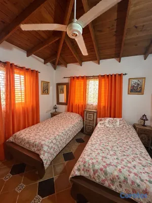 casas vacacionales y villas - Villa caribeña de 2 habitaciones en Loma de Cosón, Las Terrenas 8