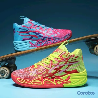 zapatos para hombre - 🏀 ¡TENIS DEPORTIVOS PARA HOMBRE! High Top Ligeros Transpirables Basketball 🔥 3