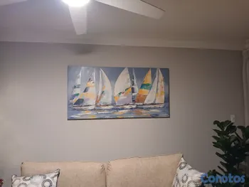 decoración y accesorios - Cuadro decorativo veleros