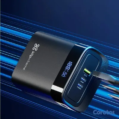 accesorios para electronica - CARGADOR MÓVIL 140w POWER CELL (POWER BANK) KLIP X 3