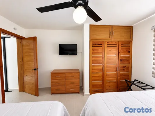 apartamentos - Apartamento amueblado con piscina privada cerca de Playa Las Ballenas 13