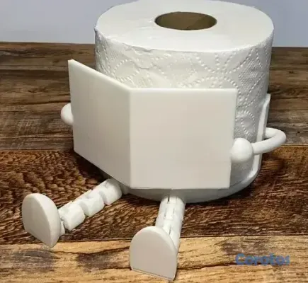 decoración y accesorios - SOPORTE LECTOR DE PAPEL DE BAÑO  3
