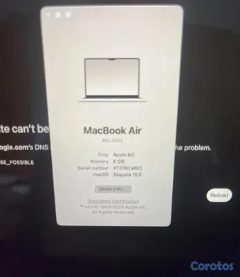 computadoras y laptops - Macbook Air M2 2022 3