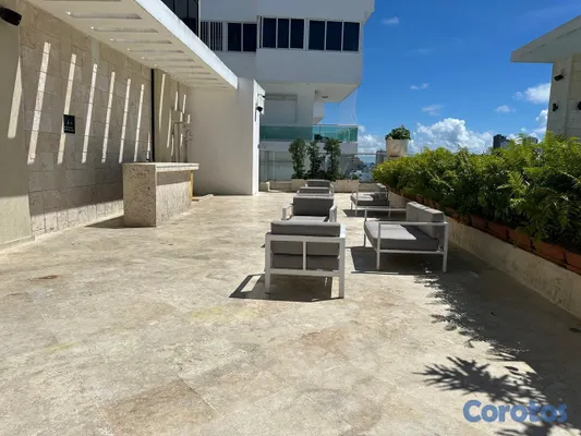 apartamentos - Apartamento en alquiler amueblado en torre de lujo en Urbanización Real 10