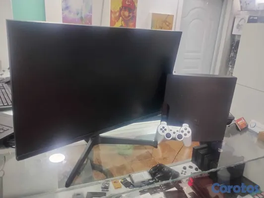 consolas y videojuegos - Oferta de Playstation 3 y Monitor Samsung 2