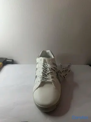 zapatos para mujer - ✨ Tenis Fashion Blanco/Plata con Brillos | Talla 38
 3
