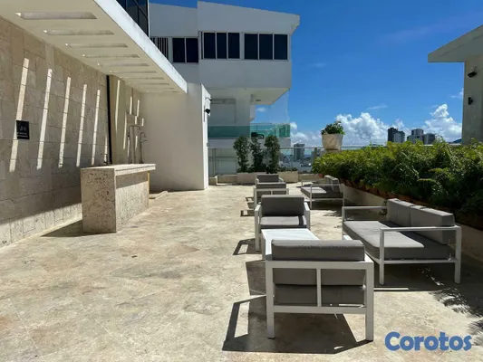 apartamentos - Apartamento en alquiler amueblado en torre de lujo en Urbanización Real 6