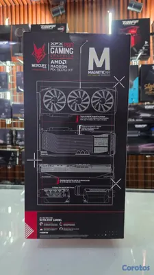 computadoras y laptops - XFX Mercury AMD Radeon RX 9070 XT Magnetica 16GB 2