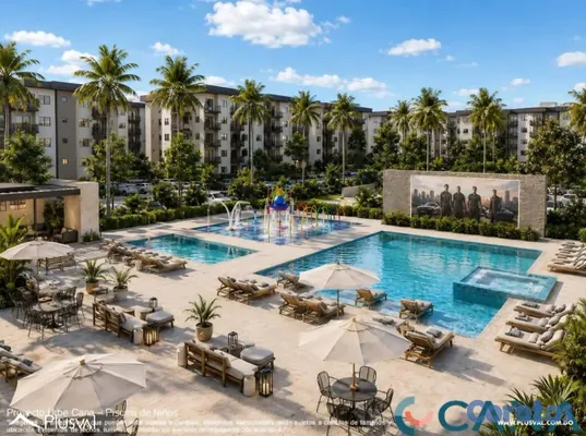 apartamentos - APARTAMENTOS EN VENTA EN RESIDENCIAL TURISTICO 2