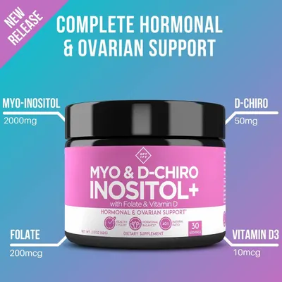 Salud y Equipamiento Médico - Suplemento Premium De Inositol - Polvo De Mioinositol Y D-c 2