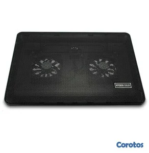 Base soporte enfriador de laptop doble abanico has