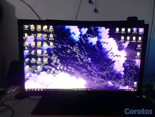 computadoras y laptops - Monitor Samsung de 27 pulgadas (HDMI y VGA) 7