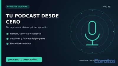 PRODUCCIÓN Y GESTION DE PODCAST 