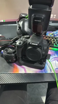camaras y audio - Se vende canon t7i con todo lo que ven en foto  5